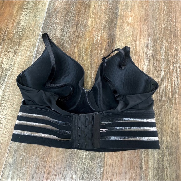 Victoria’s Secret T-shirt Demi Black Padded Bra - Picture 3 of 4